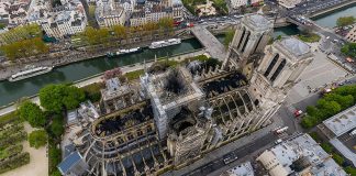 Notre-Dame : découvrez les dégâts causés par l’incendie via l’image aérienne à 360 degrés