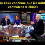 Le Dr. Michio Kaku valide que les USA maitrisent la géoingenierie