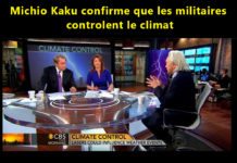 Le Dr. Michio Kaku valide que les USA maitrisent la géoingenierie