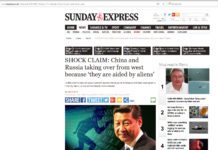 Un quotidien Anglais Mainstream parle de l’Alliance sur son site