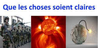 Que les choses soient claires – par Florent David