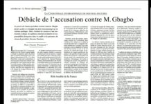 “La CPI de nouveau en échec : Débâcle de l’accusation contre M. Gbagbo”