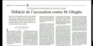 “La CPI de nouveau en échec : Débâcle de l’accusation contre M. Gbagbo”