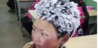 “Ice Boy”, l’écolier chinois aux cheveux congelés, mobilise les internautes