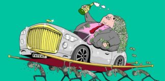 Bercy : l’ amoralisation est “en marche” , les intouchables se goinfrent .