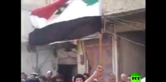 Syrie, le peuple de Ghouta proteste contre Alqaida