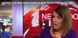 Une présentatrice de la BBC a déclaré une «guerre de l’information» à la Russie