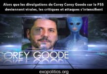 Alors que les divulgations de Corey Corey Goode sur le PSS deviennent virales, les critiques et attaques s’intensifient