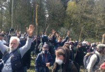 Notre-Dame-des-Landes : sur la Zad, manifestation sereine et déterminée