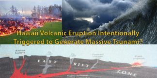 L’éruption volcanique d’Hawaï a-t-elle été déclenchée intentionnellement pour générer un tsunami massif ?