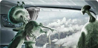 La centrale nucléaire de Fessenheim survolée par des ovnis.