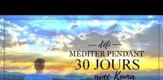 défi des 30 jours de méditation