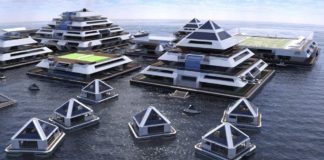 Waya : Le projet de cité de pyramides flottantes