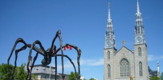 QAnon: Suivez les sculptures d’araignées appelées Mamans autour du monde