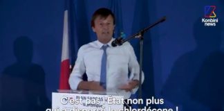 Chlordécone : Nicolas Hulot s’agace, son équipe interrompt la conférence de presse