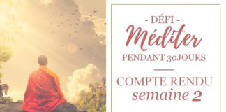 Défi méditer pendant 30 jours | COMPTE RENDU 2ème semaine