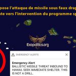 QAnon expose l’attaque de missile sous faux drapeau d’Hawaï et pointe vers l’intervention du programme spatial secret