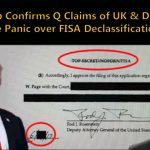 Trump confirme les revendications Q et la panique de la Cabale sur la déclassification de la FISA