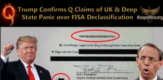 Trump confirme les revendications Q et la panique de la Cabale sur la déclassification de la FISA