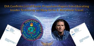 La DIA confirme la liste des documents sur la Propulsion Exotique corroborant les témoignages d’initiés sur les déplacements Warp Drive et Wormhole