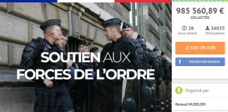 La cagnotte Leetchi de soutien aux forces de l’ordre est un fake alimenté par un robot