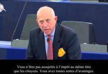 Parlement Européen – Les rois de l’évasion fiscale