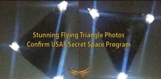 De superbes photos du triangle volant confirment le programme spatial secret de l’USAF