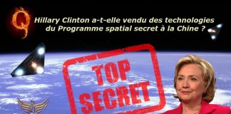 Hillary Clinton a-t-elle vendu des technologies du Programme spatial secret à la Chine ?