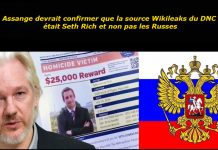 Assange devrait confirmer que la source Wikileaks du DNC était Seth Rich et non pas les Russes
