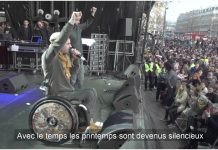 KALUNE – “Amour” en slam à Paris – place de la République