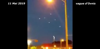 Vague d’observations d’ovnis le 11 mai 2019