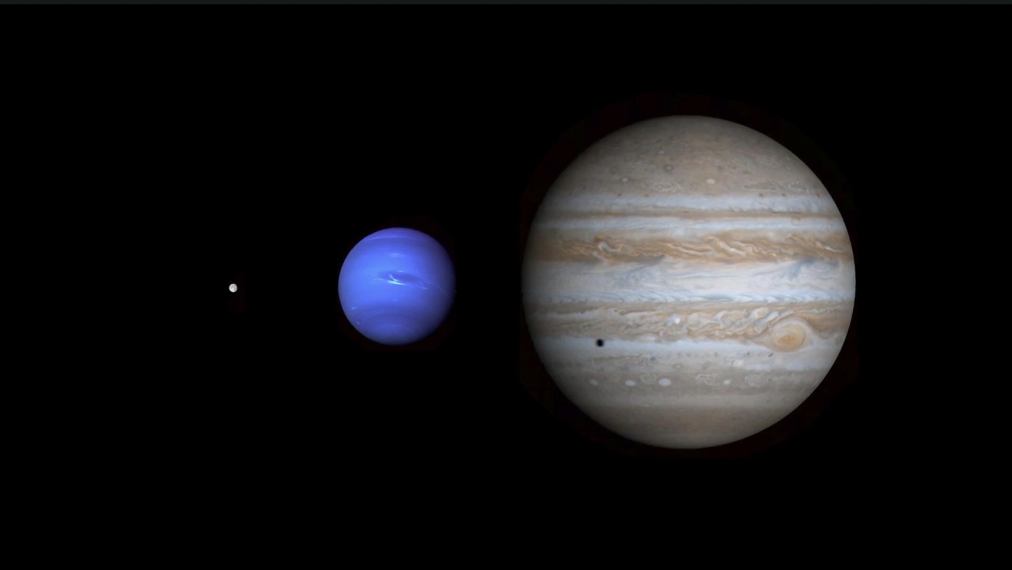 Нептун юпитер луна. Юпитер и Нептун. Юпитер Планета Уран. Нептун в телескоп 150 мм.