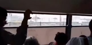 Des Gilets Jaunes ont été emmenés dans des bus pour y séjourner temporairement dans des bâtiments désaffectés