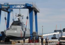 Ventes d’armes à l’Arabie saoudite: un premier navire mis à l’eau en toute discrétion à Cherbourg