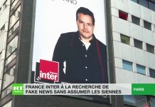Ne trouvant pas de fake news de RT France, France Inter nous accuse de propagande
