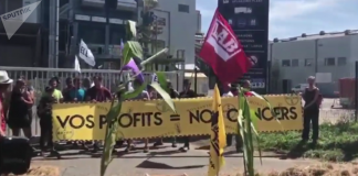 Des écologistes dénoncent un G7 «illégitime», bloquant une usine de Bayer-Monsanto – vidéos