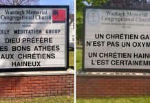 Les messages drôles et engagés d’une petite église de New York