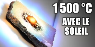 1 500 °C avec le soleil ! – Four solaire