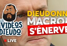 Dieudonné : Macron s’énerve !