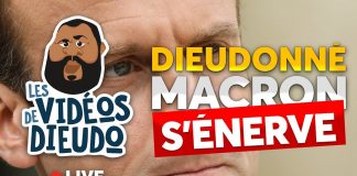 Dieudonné : Macron s’énerve !