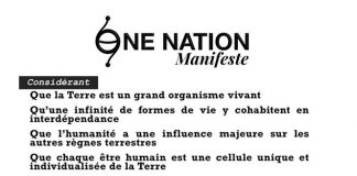 One Nation Manifeste