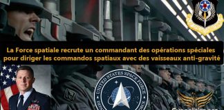La Force spatiale recrute un commandant des opérations spéciales pour diriger les commandos spatiaux avec des vaisseaux anti-gravité
