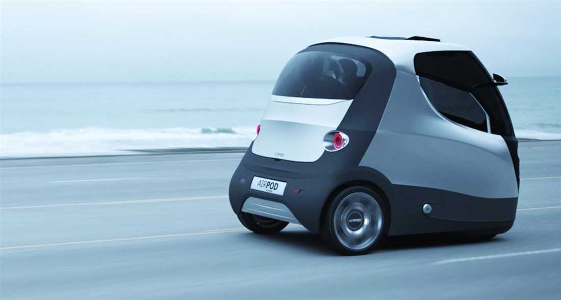 Voiture urbaine à zéro émission, la voiture à air comprimé AIRPod 2.0