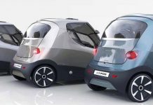 Voiture urbaine à zéro émission, la voiture à air comprimé AIRPod 2.0