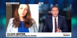 Valérie Boyer, députée Les Républicains, malade du Covid-19, mais sous traitement à la Chloroquine, clash un journaliste sur France 24