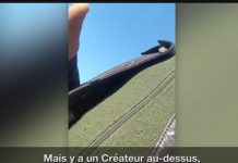 Être humain qui évite une amende