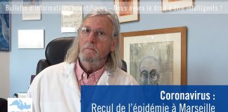 Didier Raoult : “l’épidémie est en train de disparaître”