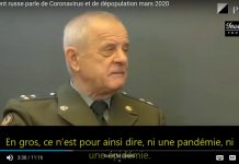 Un ex agent russe parle de Coronavirus et de dépopulation mars 2020