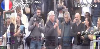 Discours de David Icke lors du rassemblement ‘S’unir pour la liberté’ Londres 29 août 2020