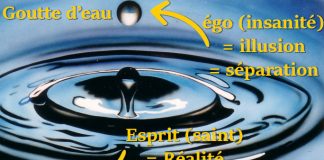 Tu es l’Océan, se rêvant d’être pour une goutte d’eau, laquelle illusion voudrait devenir une flaque d’eau